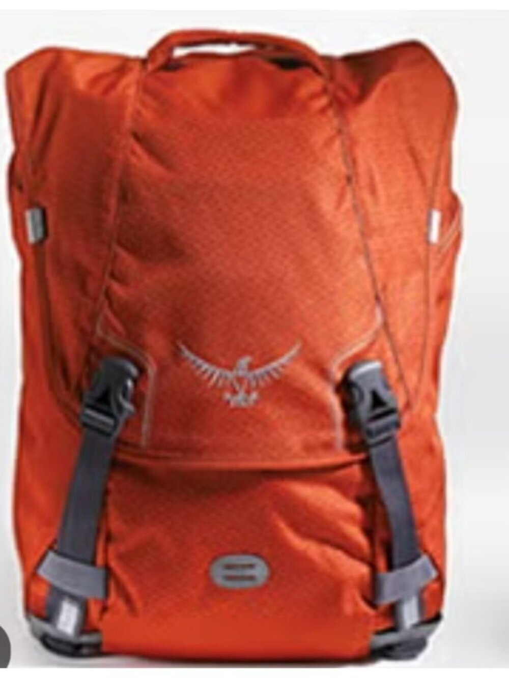 Osprey Flap Backpack Orange Hiking Travel Daypack Lightweight Outdoor Bag